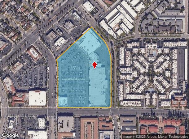  1800 Ximeno Ave, Long Beach, CA Parcel Map