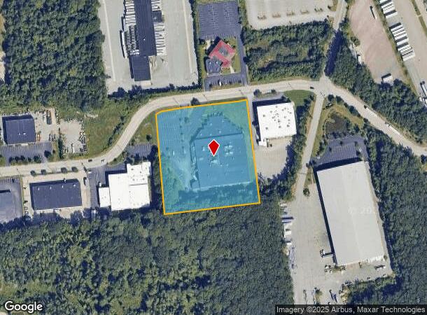  21 Amflex Dr, Cranston, RI Parcel Map