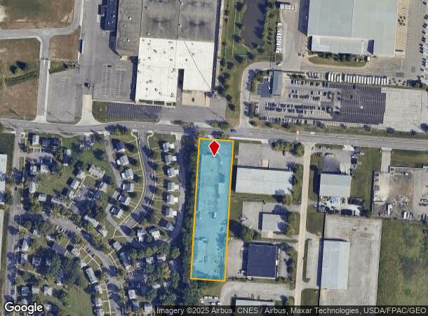 4605 Poth Rd, Columbus, OH Parcel Map