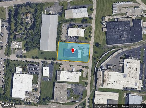  12101 Centron Pl, Cincinnati, OH Parcel Map