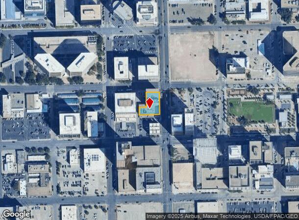 401 W Texas Ave, Midland, TX Parcel Map