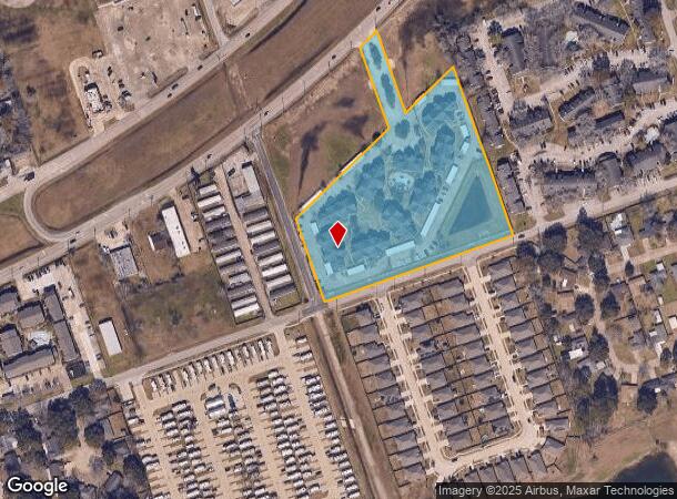  2441 S Bypass 35, Alvin, TX Parcel Map