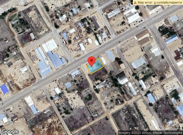  225 W Brown St, Pampa, TX Parcel Map