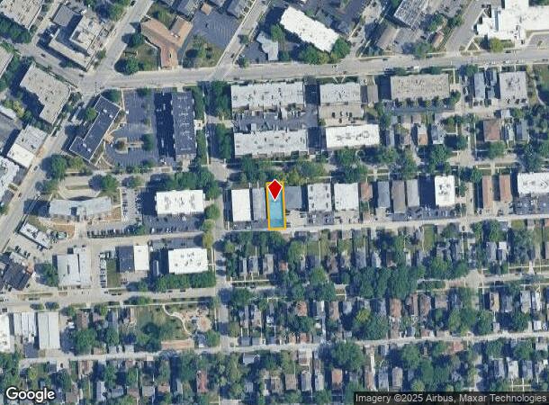  1417 Ashland Ave, Des Plaines, IL Parcel Map