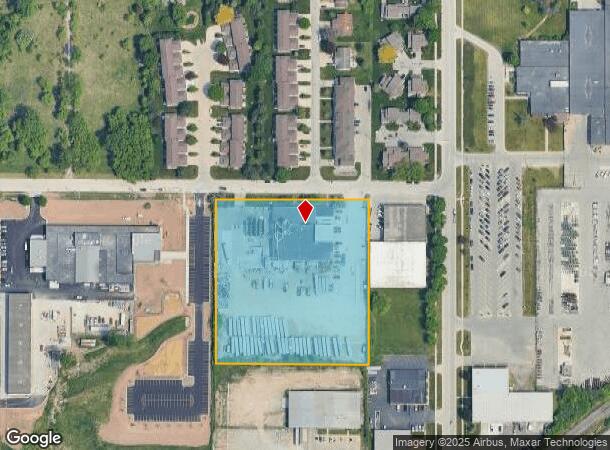 2601 W 2Nd St, Appleton, WI Parcel Map
