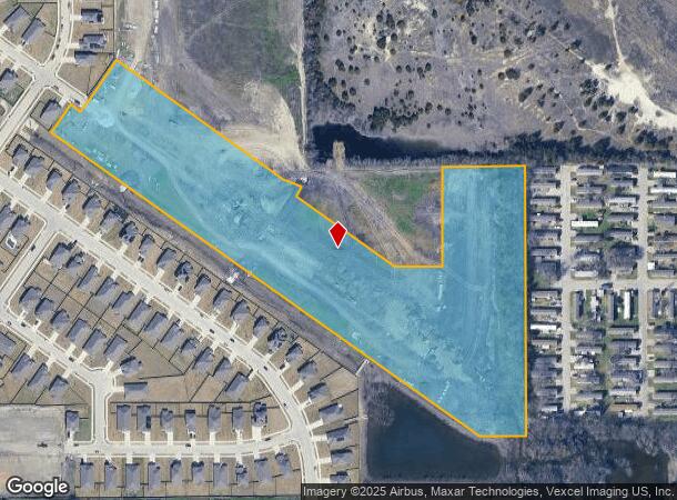 210 Vincent Cemetery Rd, Desoto, TX Parcel Map