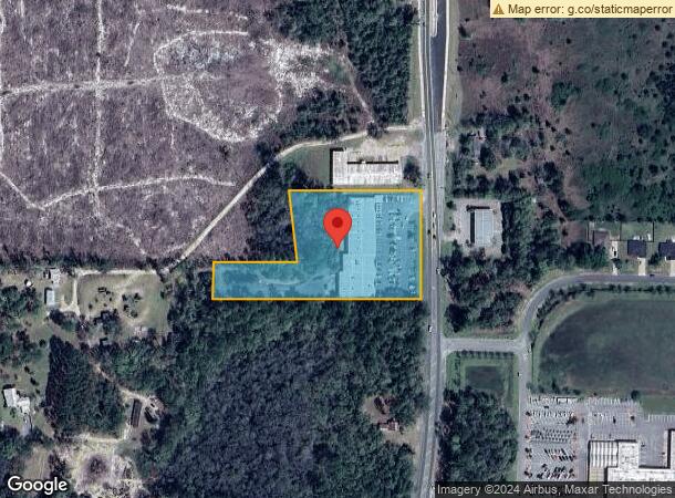  2000 Crawfordville Hwy, Crawfordville, FL Parcel Map