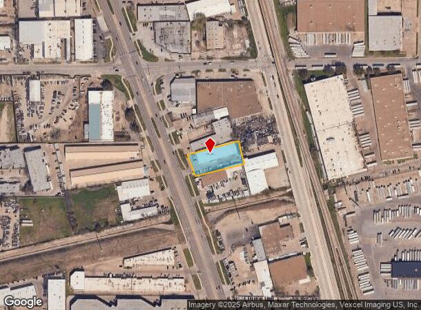  11058 Harry Hines Blvd, Dallas, TX Parcel Map