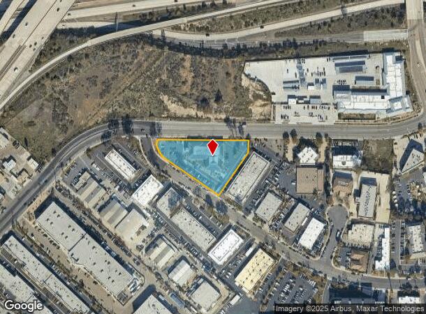  9150 Chesapeake Dr, San Diego, CA Parcel Map