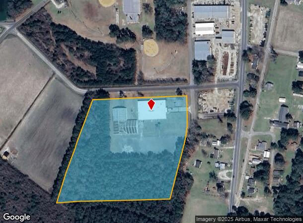 101 W New St, Pink Hill, NC Parcel Map