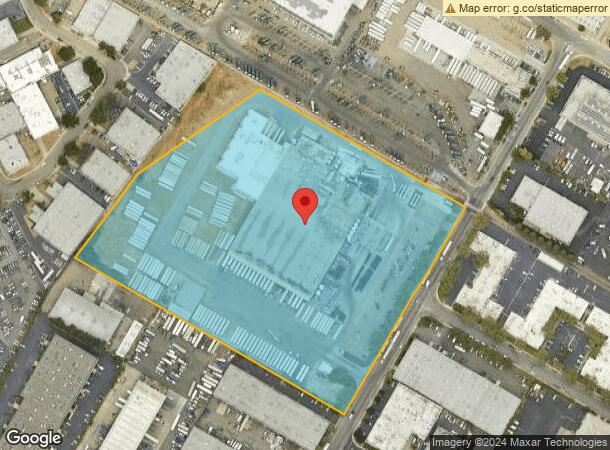  2000 Adams Ave, San Leandro, CA Parcel Map