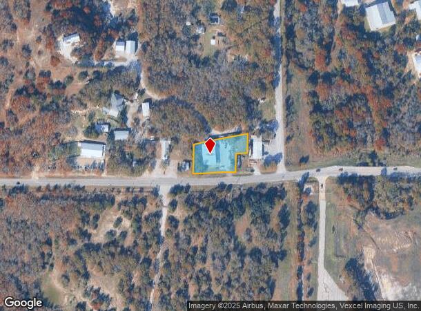  7952 Confederate Park Rd, Azle, TX Parcel Map