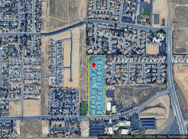  7000 Auburn St, Bakersfield, CA Parcel Map