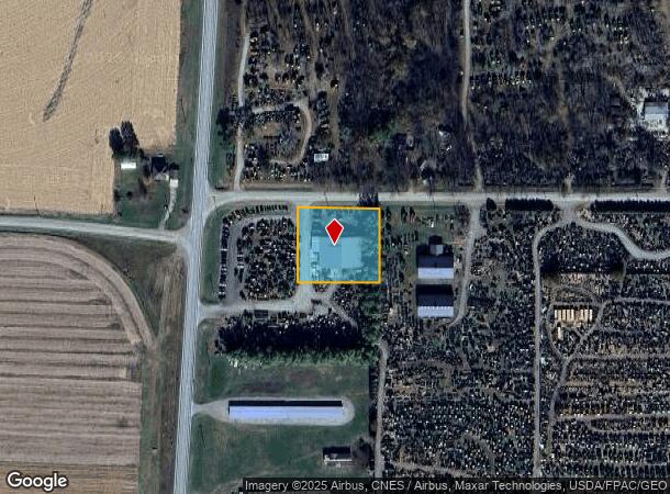 10561 Field Ave, Colfax, IA Parcel Map