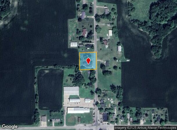 10854 S Hemlock Rd, Brant, MI Parcel Map