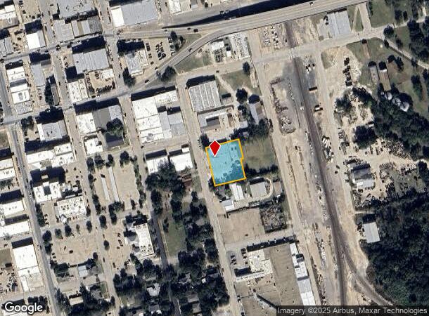205 S Wilhite St, Cleburne, TX Parcel Map