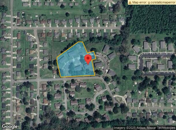  1110 Holmes Ave, Canton, MS Parcel Map