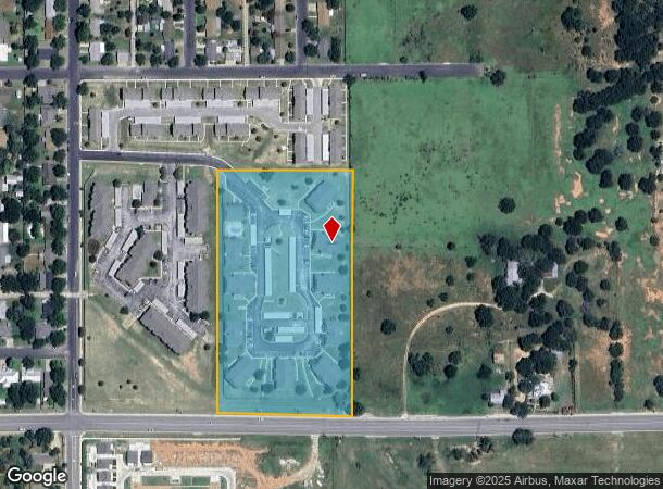 709 S Creek St, Fredericksburg, TX Parcel Map