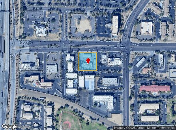 1619 W Baseline Rd, Tempe, AZ Parcel Map