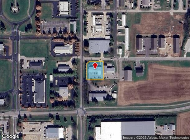  4475 Middle Rd, Columbus, IN Parcel Map