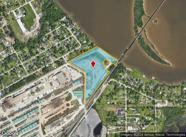  726 Shields St, Channelview, TX Parcel Map