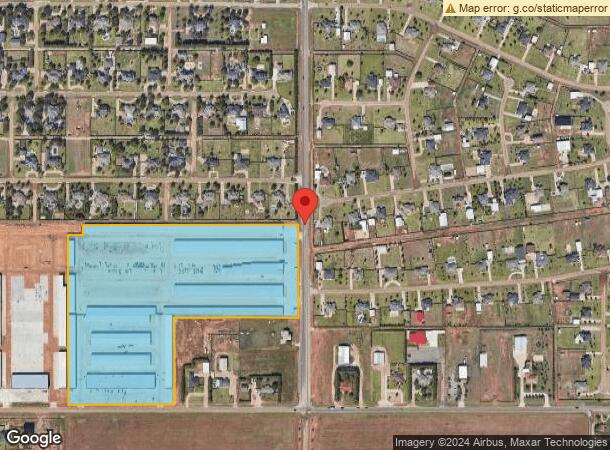  15820 County Road 2100, Lubbock, TX Parcel Map