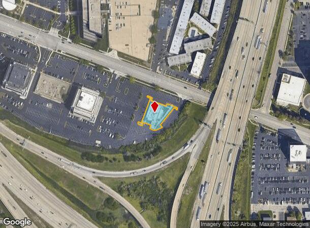  9651 W Higgins Rd, Rosemont, IL Parcel Map