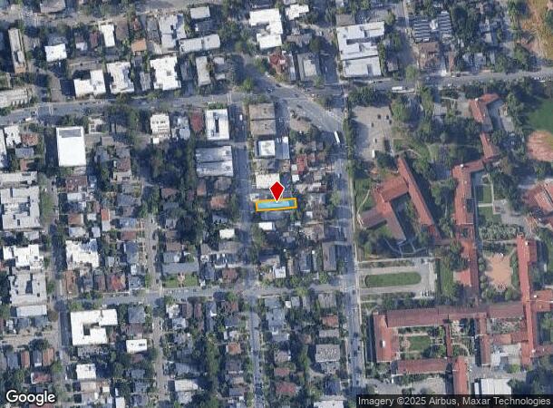  2525 Piedmont Ave, Berkeley, CA Parcel Map