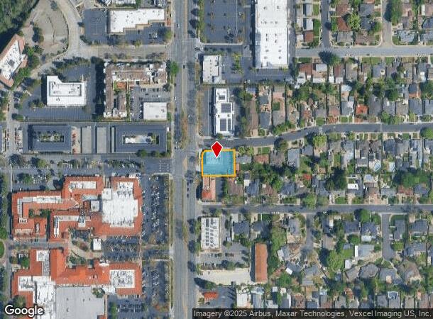 1860 S Bascom Ave, Campbell, CA Parcel Map