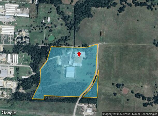  2501 Pecan St, Bonham, TX Parcel Map