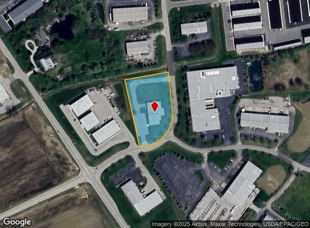  7715 Corporate Blvd, Plain City, OH Parcel Map