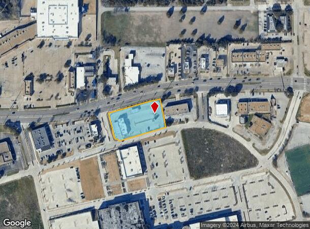  3502 W Camp Wisdom Rd, Dallas, TX Parcel Map