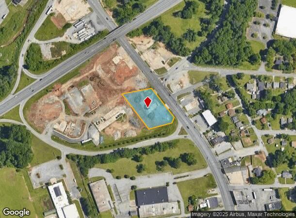  2122 S Main St, High Point, NC Parcel Map