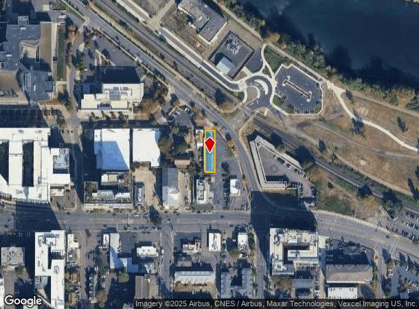  642 E 8Th Ave, Eugene, OR Parcel Map