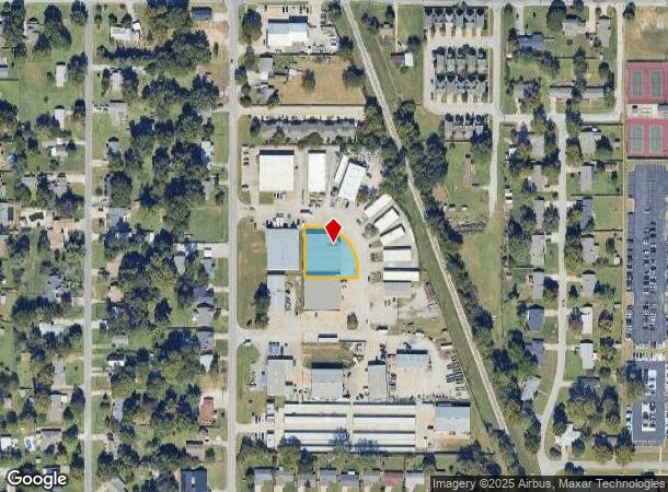 816 N Date St, Jenks, OK Parcel Map