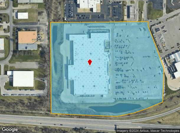  700 W Ireland Rd, South Bend, IN Parcel Map