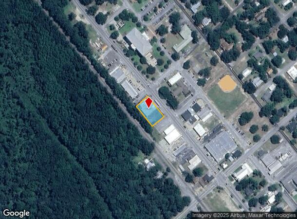 606 N Laurel St, Springfield, GA Parcel Map