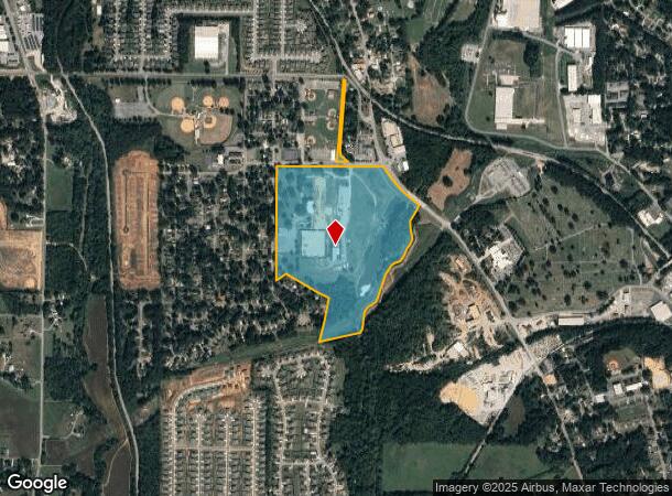  8 Goodyear Ave, Cartersville, GA Parcel Map