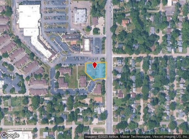  1105 Sw Gage Blvd, Topeka, KS Parcel Map