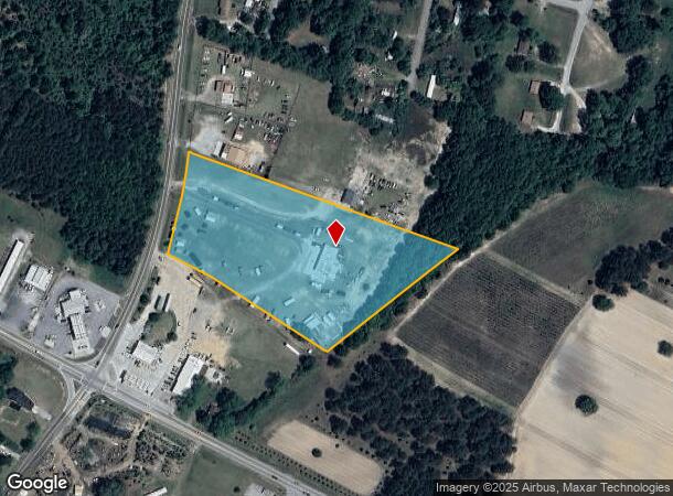 1393 Shillings Bridge Rd, Orangeburg, SC Parcel Map