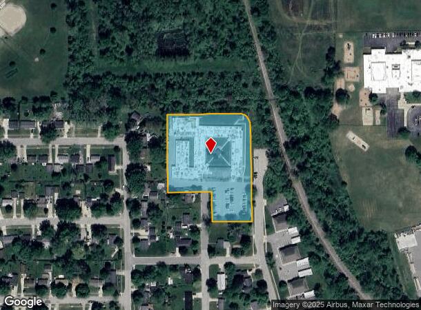 350 N Center St, Lowell, MI Parcel Map