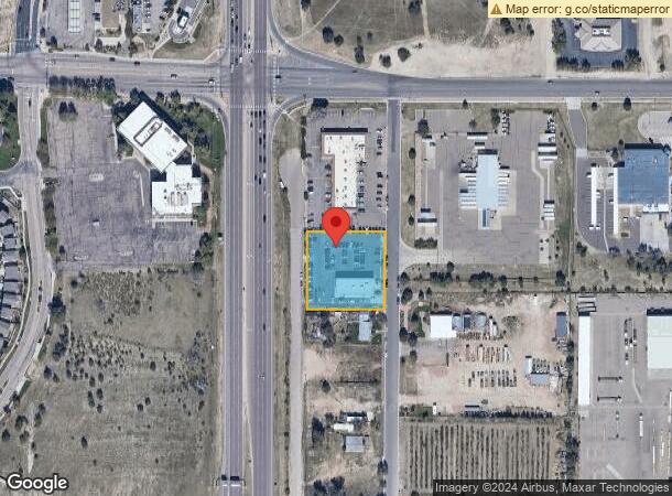  885 N Powers Blvd, Colorado Springs, CO Parcel Map