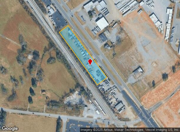  5103 Nw Broad St, Murfreesboro, TN Parcel Map