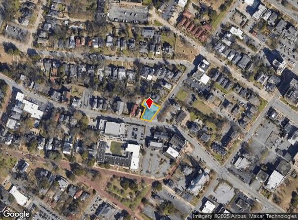  901 Washington Ave, Macon, GA Parcel Map
