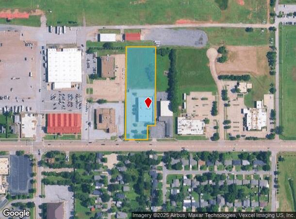  701 E Robinson St, Norman, OK Parcel Map