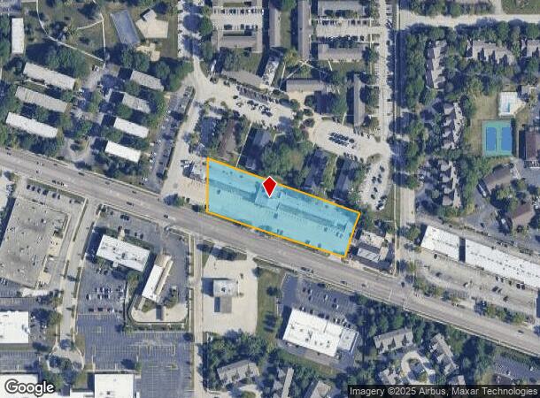  2202 Algonquin Rd, Rolling Meadows, IL Parcel Map