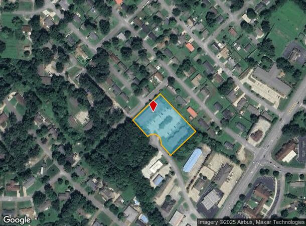 1610 Mockingbird Ct, Florence, AL Parcel Map