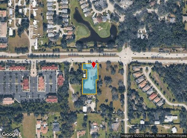 9550 Corkscrew Rd, Estero, FL Parcel Map