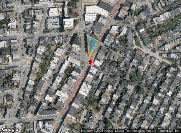 1699 Valencia St, San Francisco, CA Parcel Map