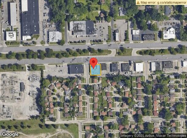  18685 W 8 Mile Rd, Detroit, MI Parcel Map